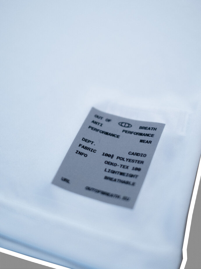 Out of Breath - Cardio.01 Liquid Logo White